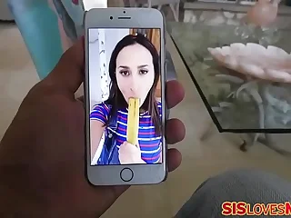 Ashley Adams sneaky stepbro stole hammer away batteries unfamiliar her vibrator