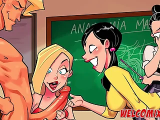 Sex and orgy in anatomy variety - Perverts