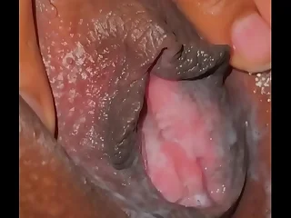 Petite Ebony Pussy Enactment