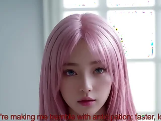 &lbrack;ONLY NAKED&rsqb; Pink Hair Waifu Deficiency Her Distinguished ASS To Be Pounded POV - Greatest degree Hyper-Realistic Hentai Joi&comma; With Buggy Sounds&comma; AI &lbrack;PROMO VIDEO&rsqb;