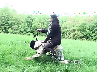 slaves win humiliated as human horses