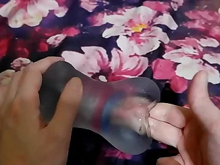 &lbrack;EroNekoKun&rsqb; - Take apart New Onahole some ASMR added to tesing rosiness Straddle Dildo