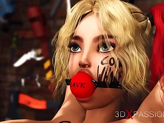 Hardcore sex in the basement&excl; Sheriff plays with a teen blonde