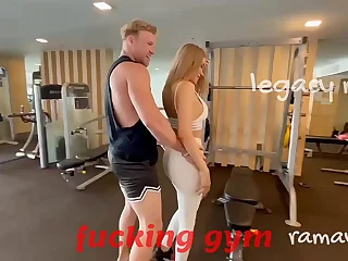 LEGACY MESS&colon; Shacking up Exercises  with Flaxen-haired Shrew  Shemale Sara  &comma; big cock  deep anal&period; P1