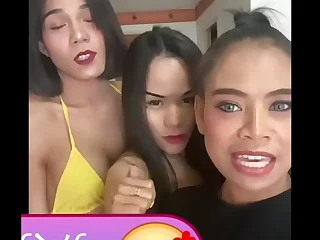 HelloLadyBoy Big Tit Sex Adherent Ladyboys Fuck