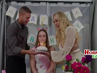 My 18th Bday Give Creepy Family- Laney Grey&comma; Brandi A torch for